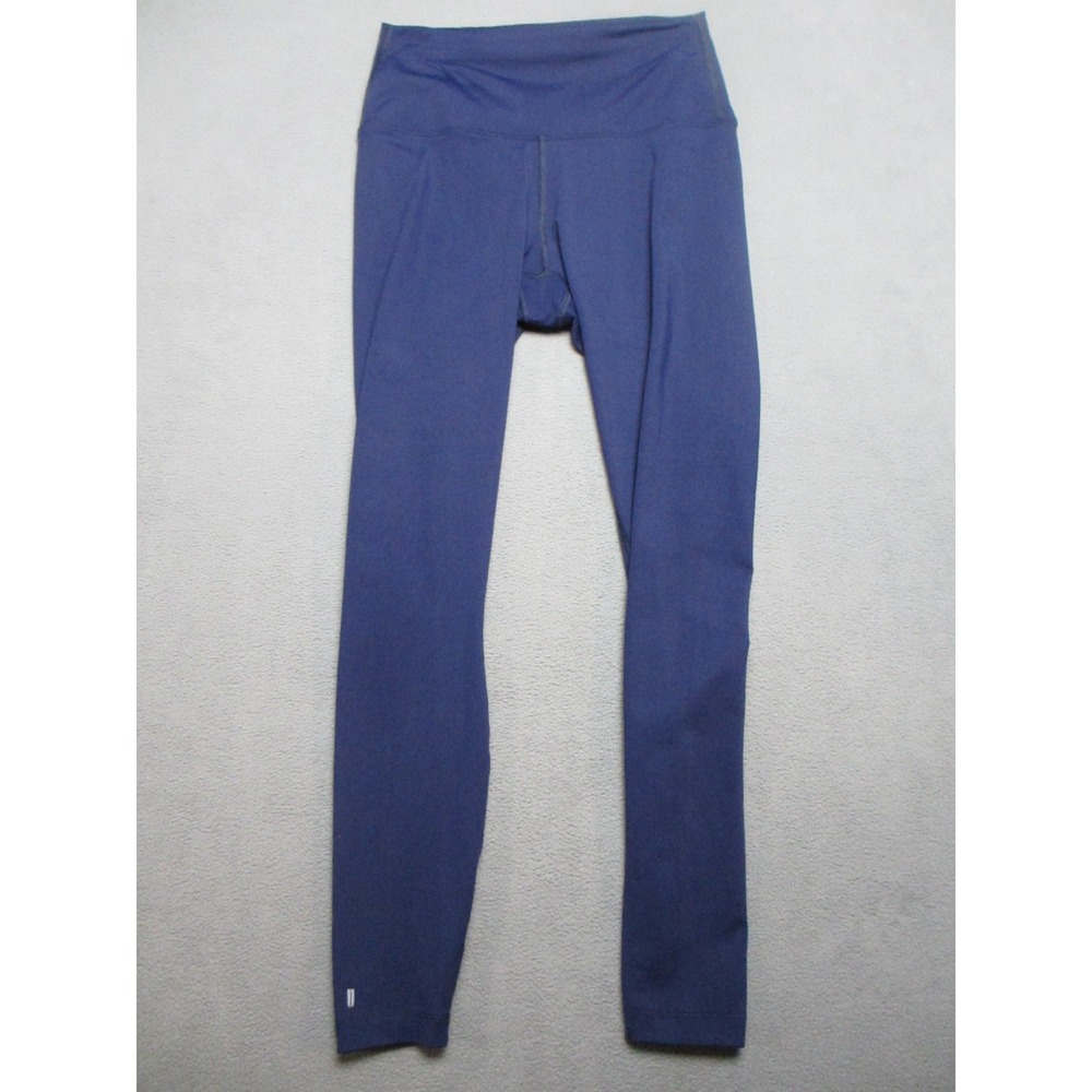 Nobull Leggings Women Small Blue Excellent Yoga Gym Training Mid Rise Ankle